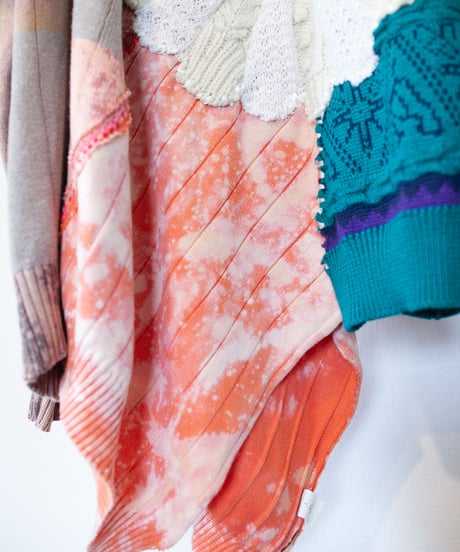 "昇花" sublimation knit, Rebuild by vintages