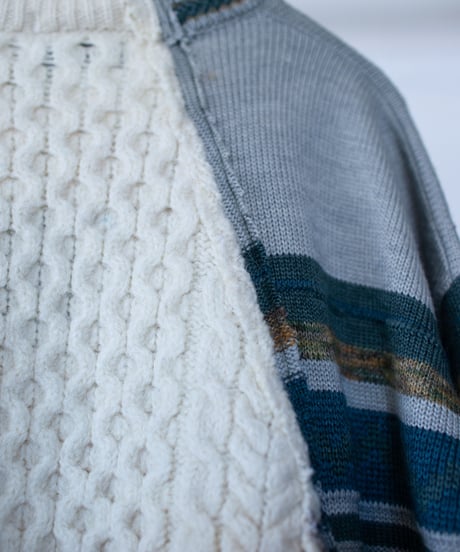 "言葉" Word knit one-piece,Rebuild by vintages