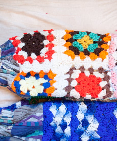 "つぎはぎのアームニット／レッグウォーマー 第五十五色" Arm Knit/Leg Warmers, Rebuild by vintages