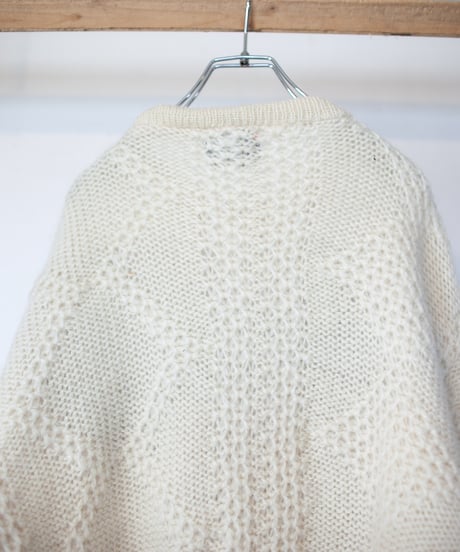 "つぎはぎのラブのセーター 第五色" patchwork of kove knit, Rebuild by vintages