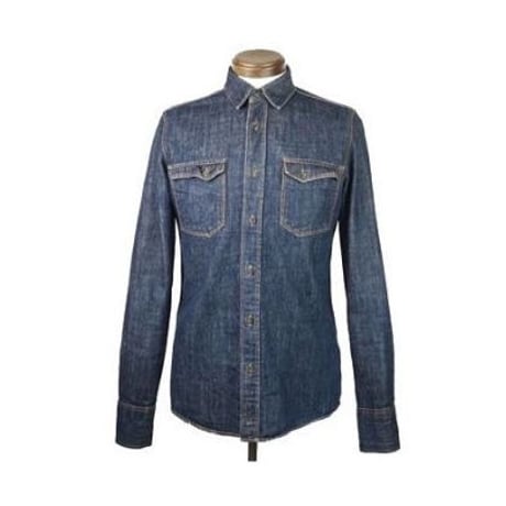 Nudie Jeans(ヌーディージーンズ) リジットデニムシャツ