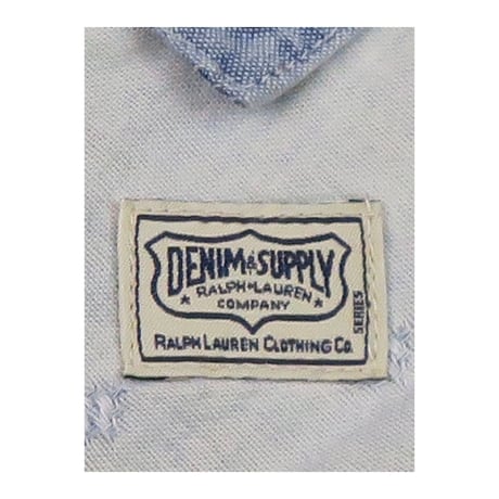 DENIM&SUPPLY Ralph Lauren(デニムアンドサプライ ラルフローレン) ブリーチ加工シャンブレーシャツ