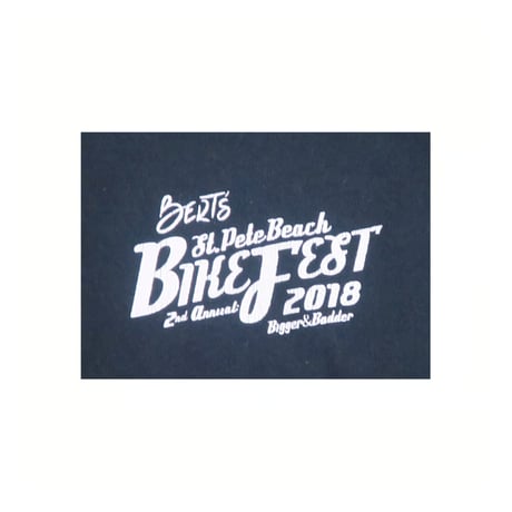 St.Pete Beach BIKE FEST 2018 Tシャツ