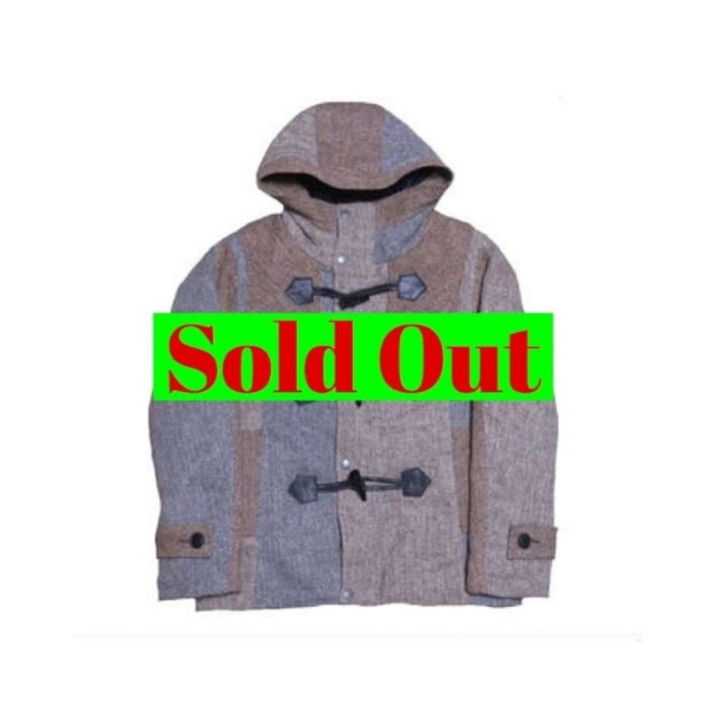 グローバーオール Harris Tweed ダッフルコート 100%ウール グローバーオール Harris Tweed ダッフルコート 100%ウール