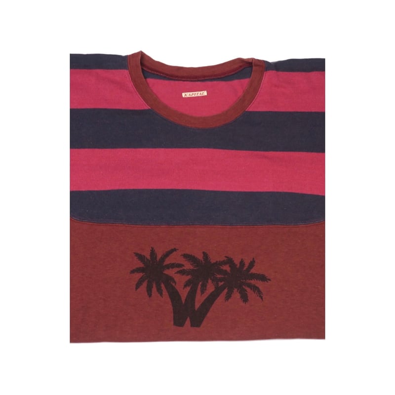 【美品】KAPITAL キャピタル　七分丈　Tシャツ KAPITAL(キャピタル) 七分袖ナンバリングTシャツ | 少しマニアックな