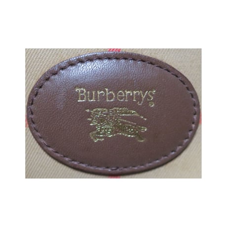 『レディース』80s Burberrys(バーバリー) ノバチェック柄バッグ