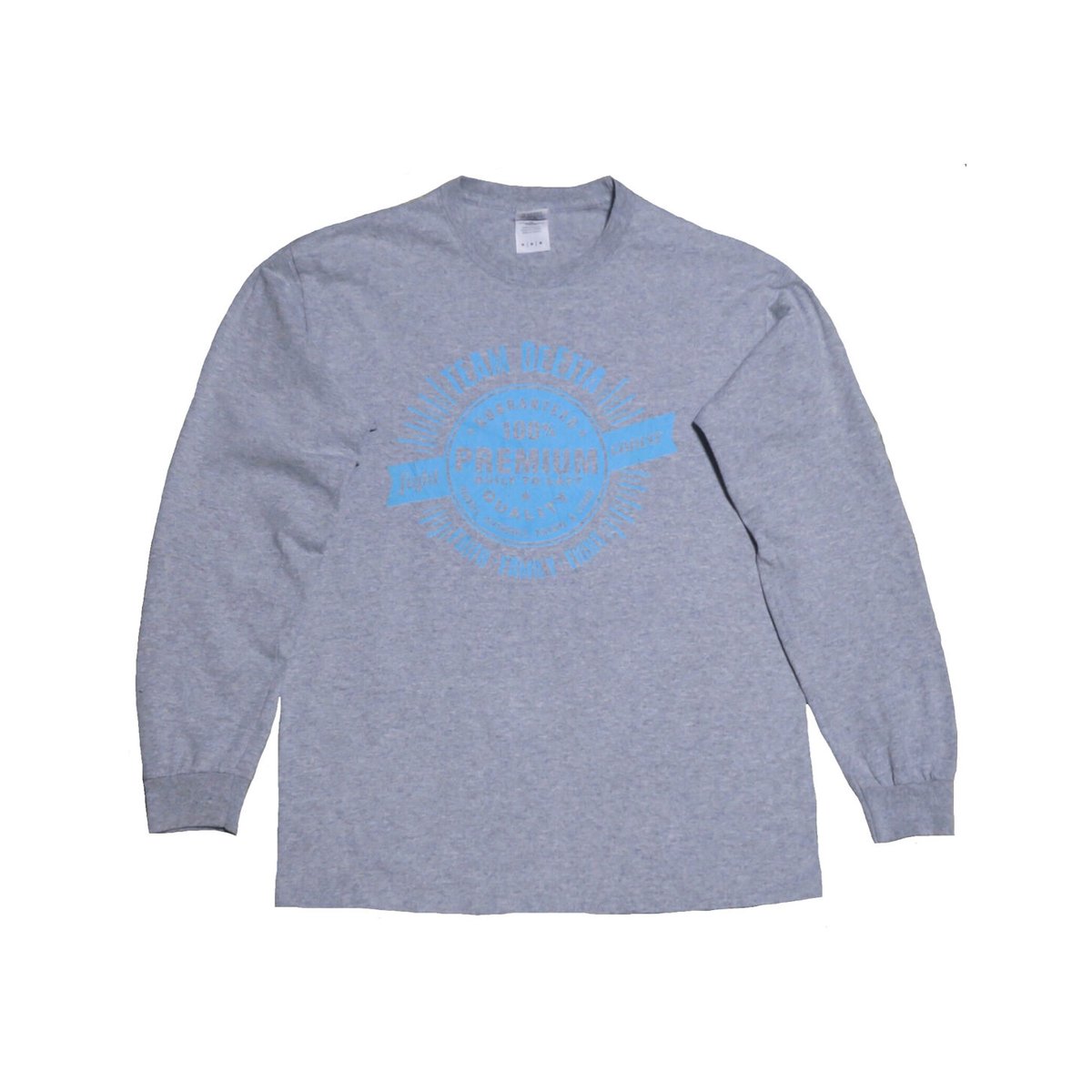 GILDAN ブラック ロングスリーブ Tシャツ　クリスタルレイク GILDAN ブラック ロングスリーブ Tシャツ クリスタルレイク