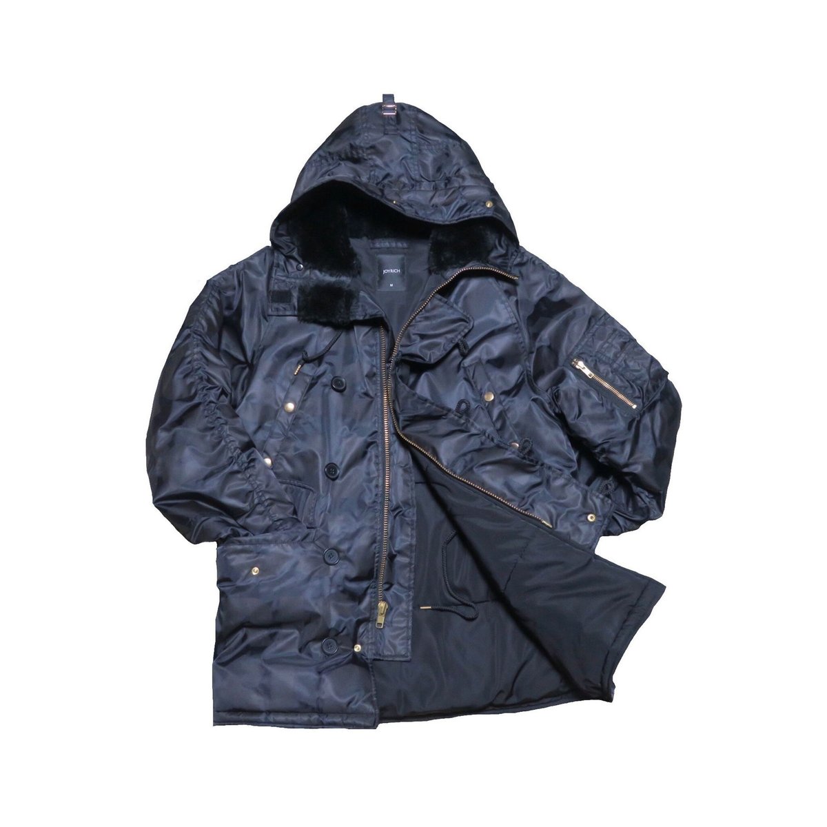 美品✨JOY RICH ジョイリッチ【S】 N3-B ワッペンジャケット ド派手
