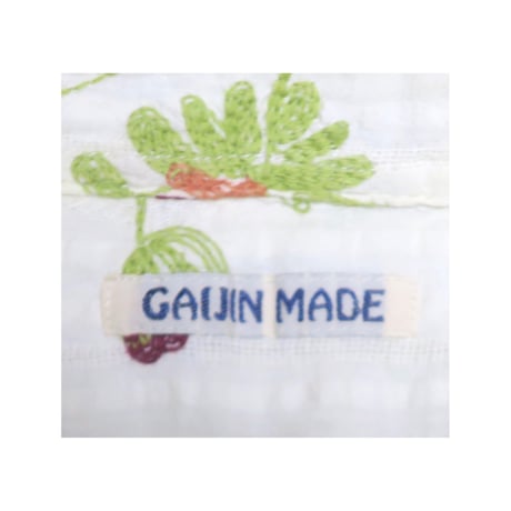 GAIJIN MADE(ガイジンメイド) 刺繍半袖シャツ