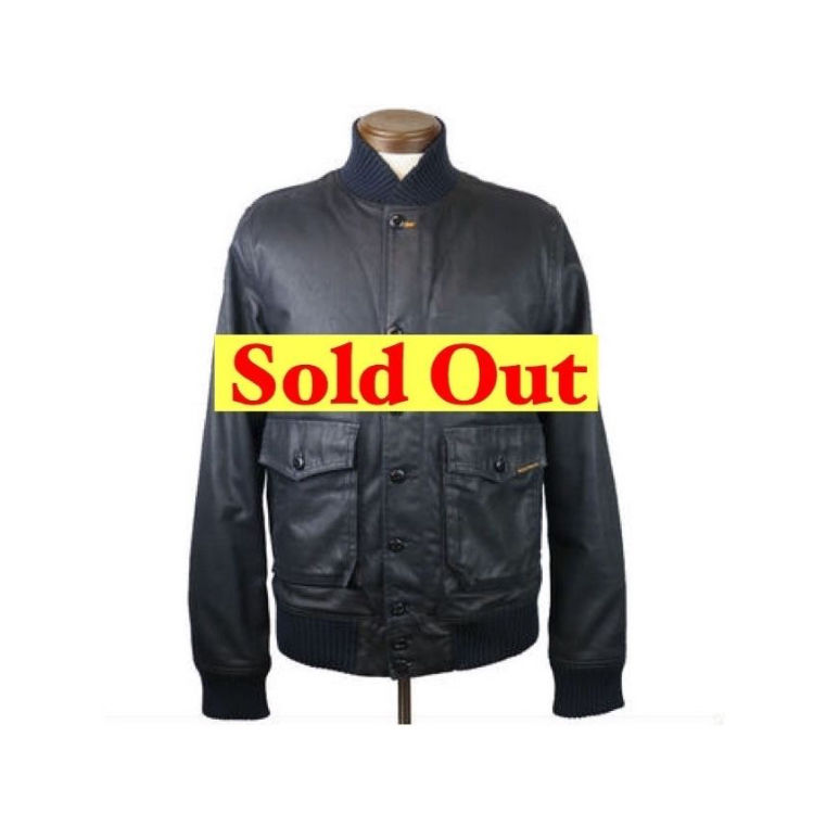 Nudie Jeans オイルコーティング　ジャケット Nudie Jeans(ヌーディージーンズ) オイルコーティングデニムブルゾン