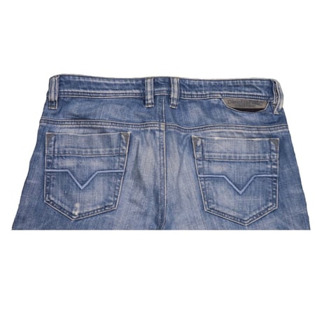 DIESEL(ディーゼル) ユーズド加工デニムパンツ