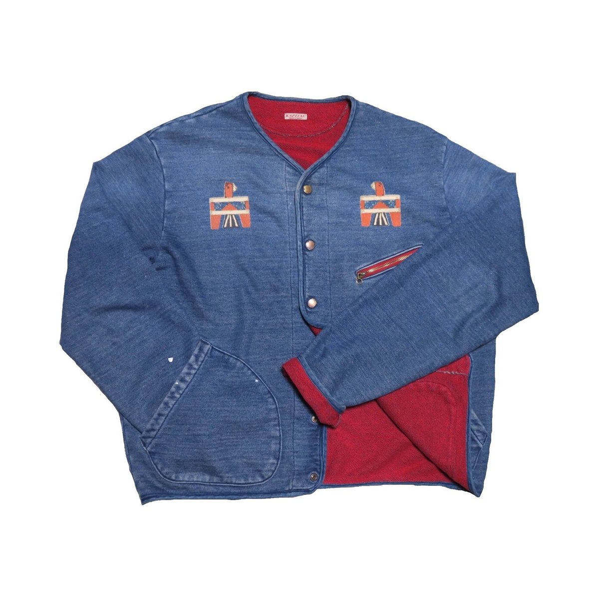 KAPITAL キャピタル　デニムカーディガンsize3 KAPITAL キャピタル デニムカーディガンsize3 KAPITAL