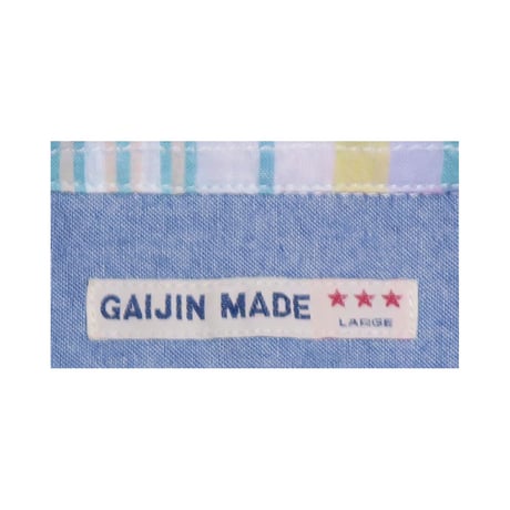 GAIJIN MADE(ガイジンメイド) パッチワークシャツ⑤