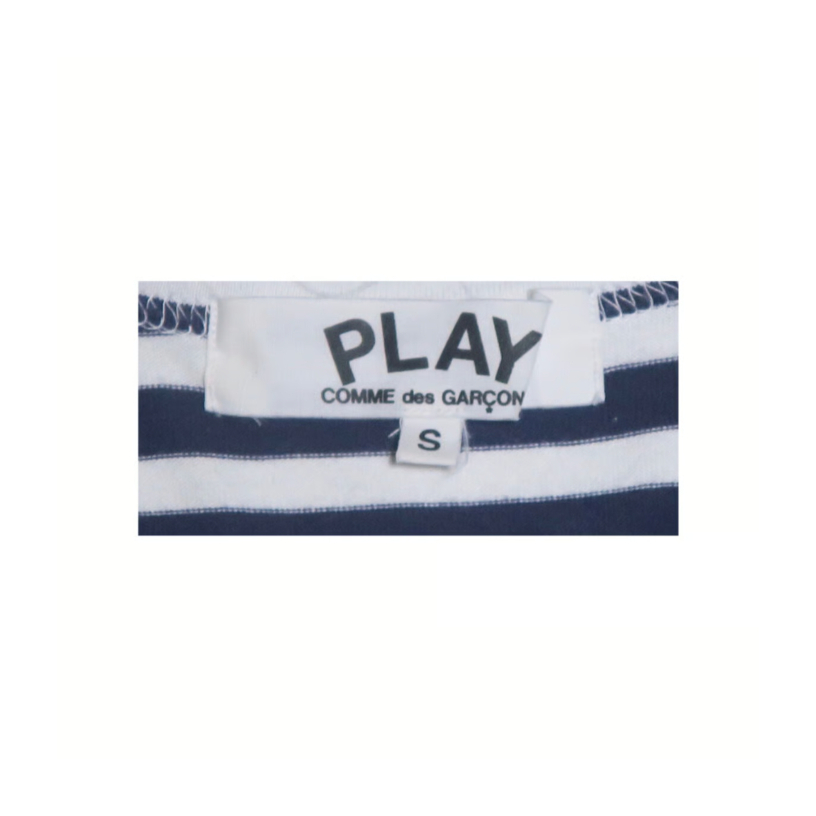 PLAY COMME des GARÇONS ボーダーTシャツ　コムデギャルソン PLAY COMME des GARCONS(ブレイコムデギャルソン) ボーダーTシャツ |