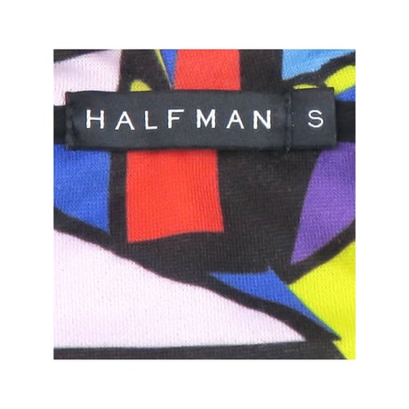 HALFMAN(ハーフマン) 総柄パーカー