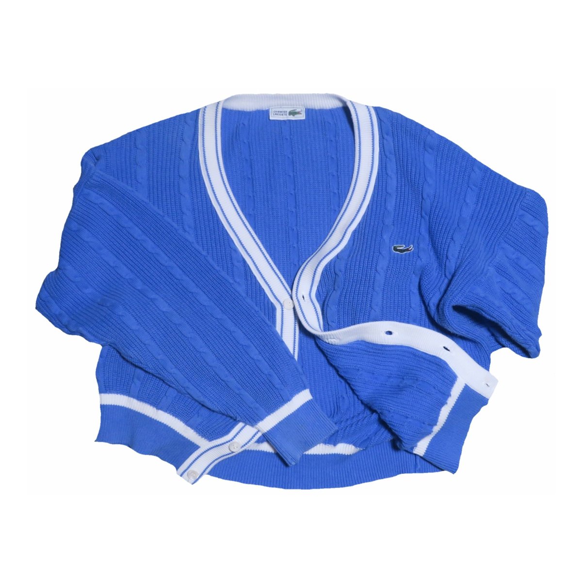 CHEMISE LACOSTE シュミーズ ラコステ フランス製 カーディガン CHEMISE LACOSTE(シュミーズラコステ) カーディガン | 少しマニアック