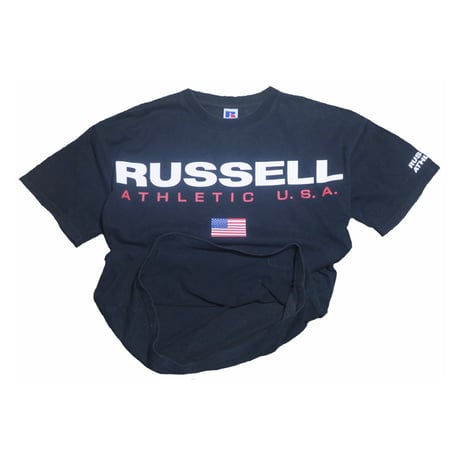 RUSSELL ATHLETIC(ラッセルアスレチック) Tシャツ ロゴt プリントt アメカジ 古着
