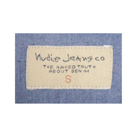 Nudie Jeans(ヌーディージーンズ) アシンメトリーシャツ