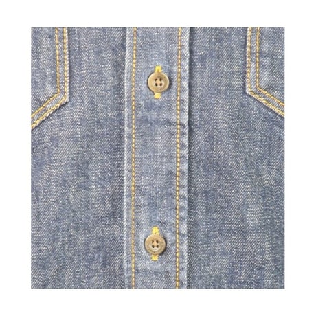 Nudie Jeans(ヌーディージーンズ) リジットデニムシャツ