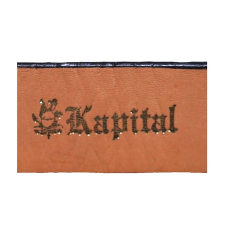 KAPITAL(キャピタル) ハラコレザーベルト