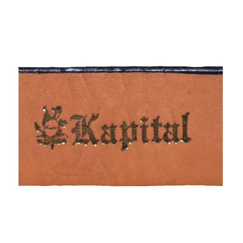 KAPITAL(キャピタル) ハラコレザーベルト | 少しマニアックな古着の KAPITAL(キャピタル) ハラコレザーベルト | 少しマニアックな古着の