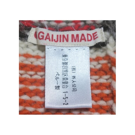 GAIJIN MADE(ガイジンメイド ) マフラー