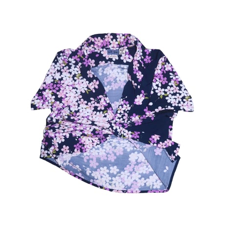 BLUE BLUE(ブルーブルー) 花柄シャツ