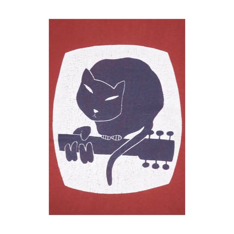 KAPITAL(キャピタル) 猫プリントTシャツ