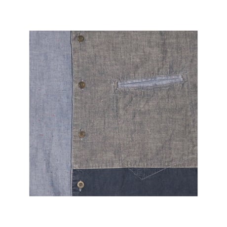 Nudie Jeans(ヌーディージーンズ) アシンメトリーシャツ