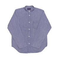 GAIJIN MADE(ガイジンメイド)ストライプバンドカラーシャツ