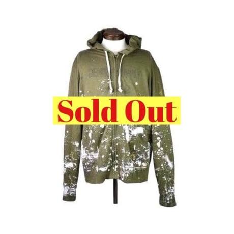 DENIM&SUPPLY Ralph Lauren(デニムアンドサプライ ラルフローレン) ペンキ加工パーカー