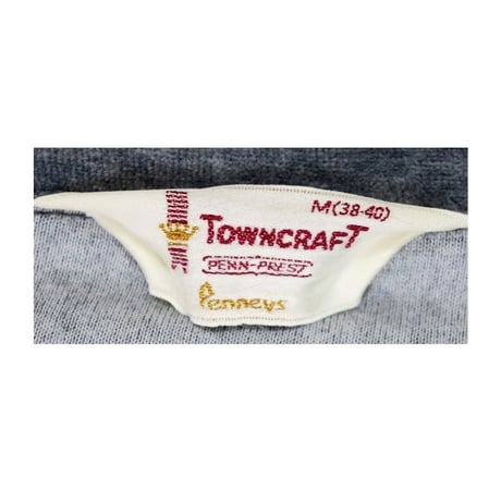 TOWNCRAFT Penneys(タウンクラフトぺニーズ) ベロアポロシャツ