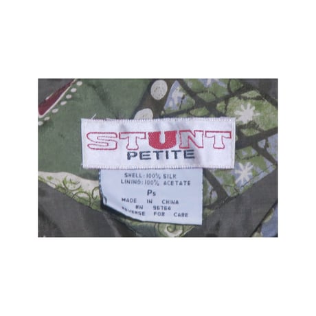 STUNT PETITE(スタントペティエ) シルクブルゾン