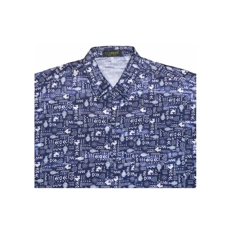 T.CORNER シルクシャツ