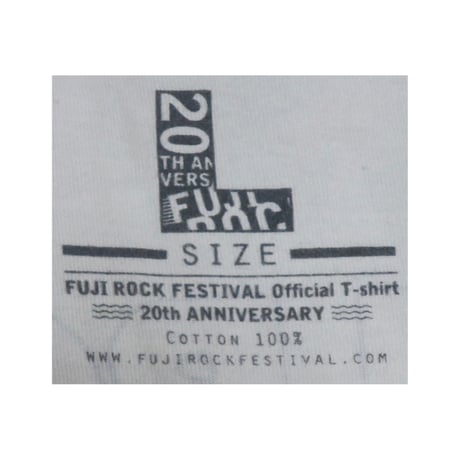 FUJI ROCK 2016 Tシャツ
