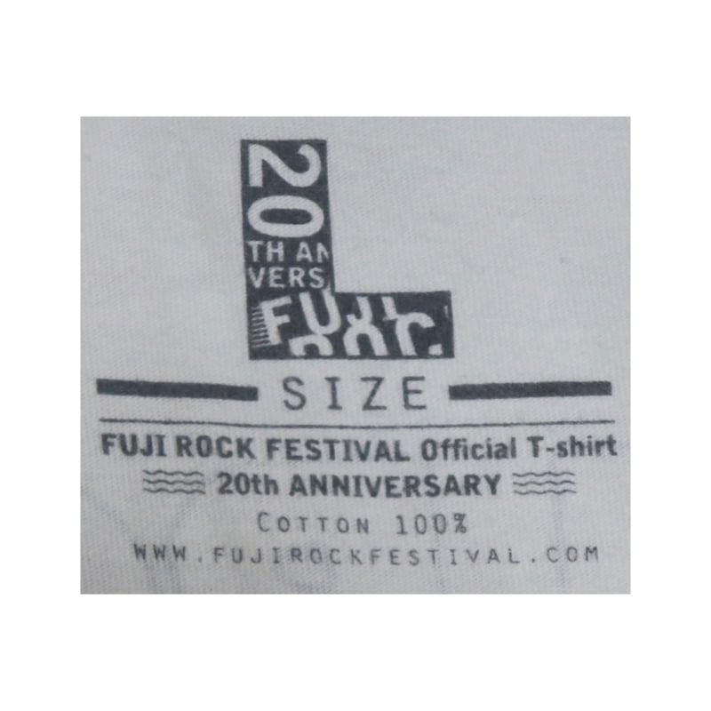 FUJI ROCK 2016 Tシャツ | 少しマニアックな古着のセレクトショップ