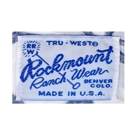 ROCKMOUNT(ロックマウント) 花柄ウエスタンシャツ