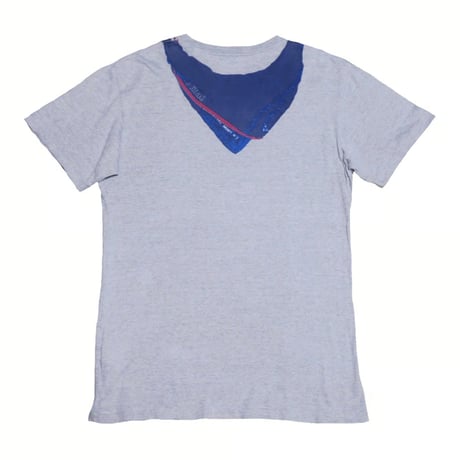 BLUE BLUE(ブルーブルー) バンダナプリントTシャツ