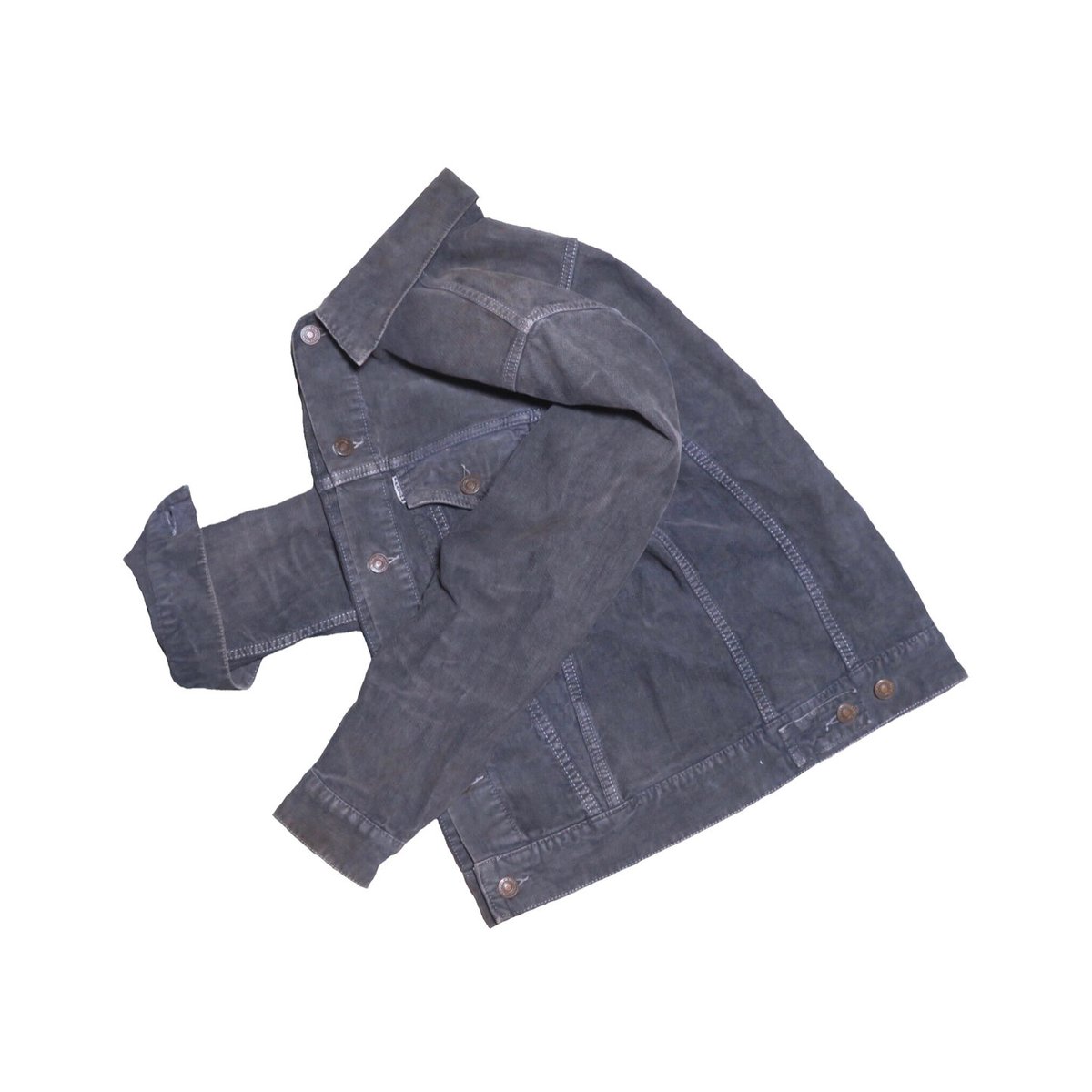 ハリウッドランチマーケットGジャン　デニムジャケット　アメカジ　レプリカ Hollywood Ranch Market(ハリウッドランチマーケット) Gジャン | 少し