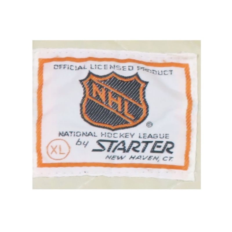 スターター　NHL スタジアムジャンパー 80's～ STARTER NHL ''LA KINGS'' サテンスタジャン 表記(L) USA
