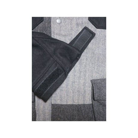 Harris Tweed(ハリスツイード) パッチワークマウンテンパーカー