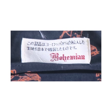 Bohemian(ボヘミアン) 総柄シャツ