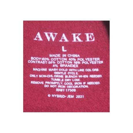 AWAKE(アウェイク) スウェット