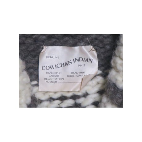 COWICHAN INDIAN(カウチンインディアン) カウチンセーター