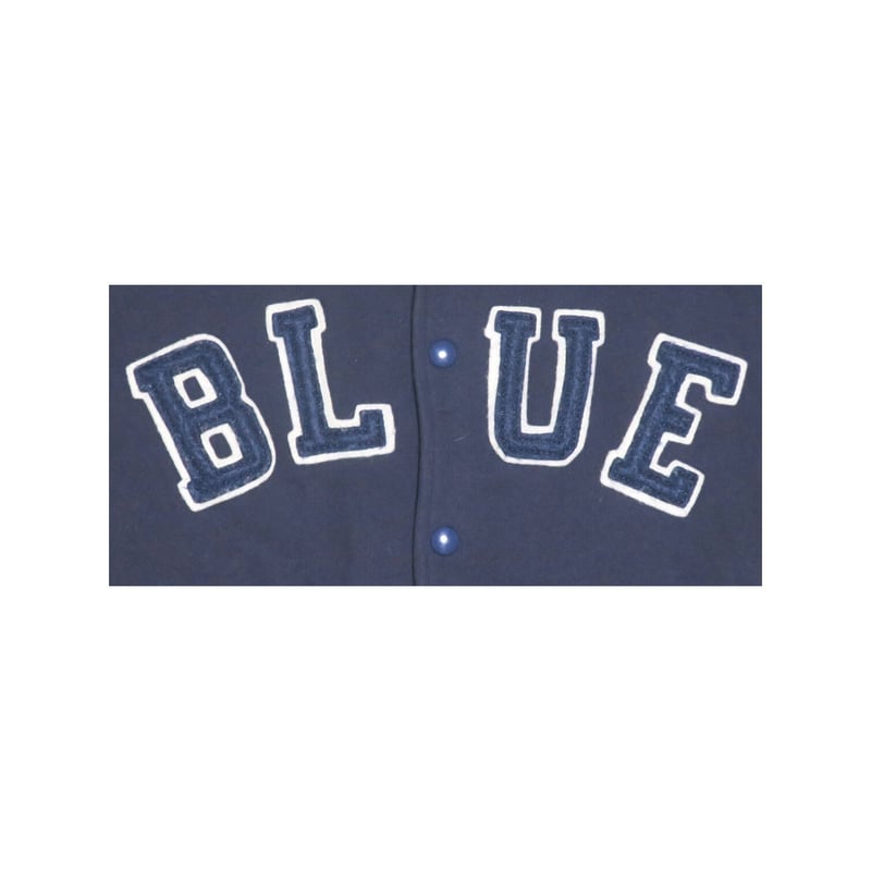 Russell スタジャン ネイビー/ホワイト BLUE BLUE/RUSSELL(ブルーブルー/ラッセル) スタジャン | 少し