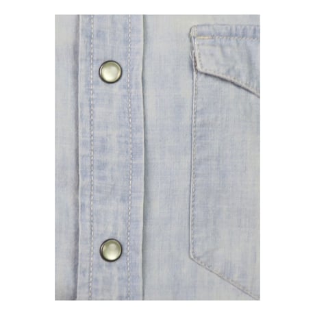 DENIM&SUPPLY Ralph Lauren(デニムアンドサプライ ラルフローレン) ユーズド加工シャンブレーシャツ