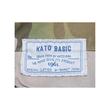 KATO' BASIC(カトーベーシック) カーゴパンツ