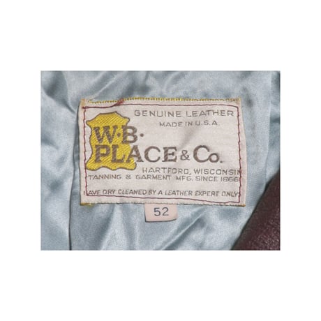 W.B.PLACE&Co レザーコート