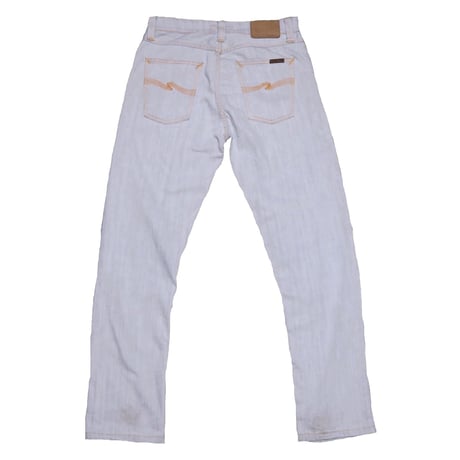 Nudie Jeans(ヌーディージーンズ) ブリーチデニムパンツ