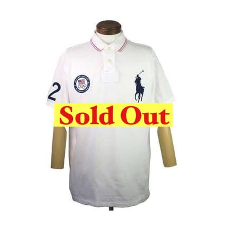 Polo Ralph Lauren(ポロ ラルフローレン) 12 ロンドンオリンピックUSAチームポロシャツ